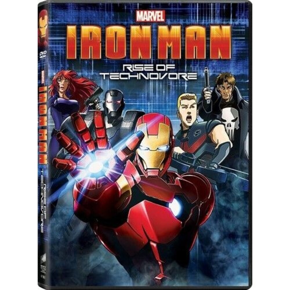 Iron Man: Rise of the Technovore (DVD, 2013)